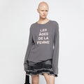 YCH WOMEN'S AGES LONG SLEEVED T-SHIRT GRAY (R25TS11151GY)