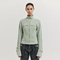 EENK EENK XIP Buistier Zip-up Top - Saige Green