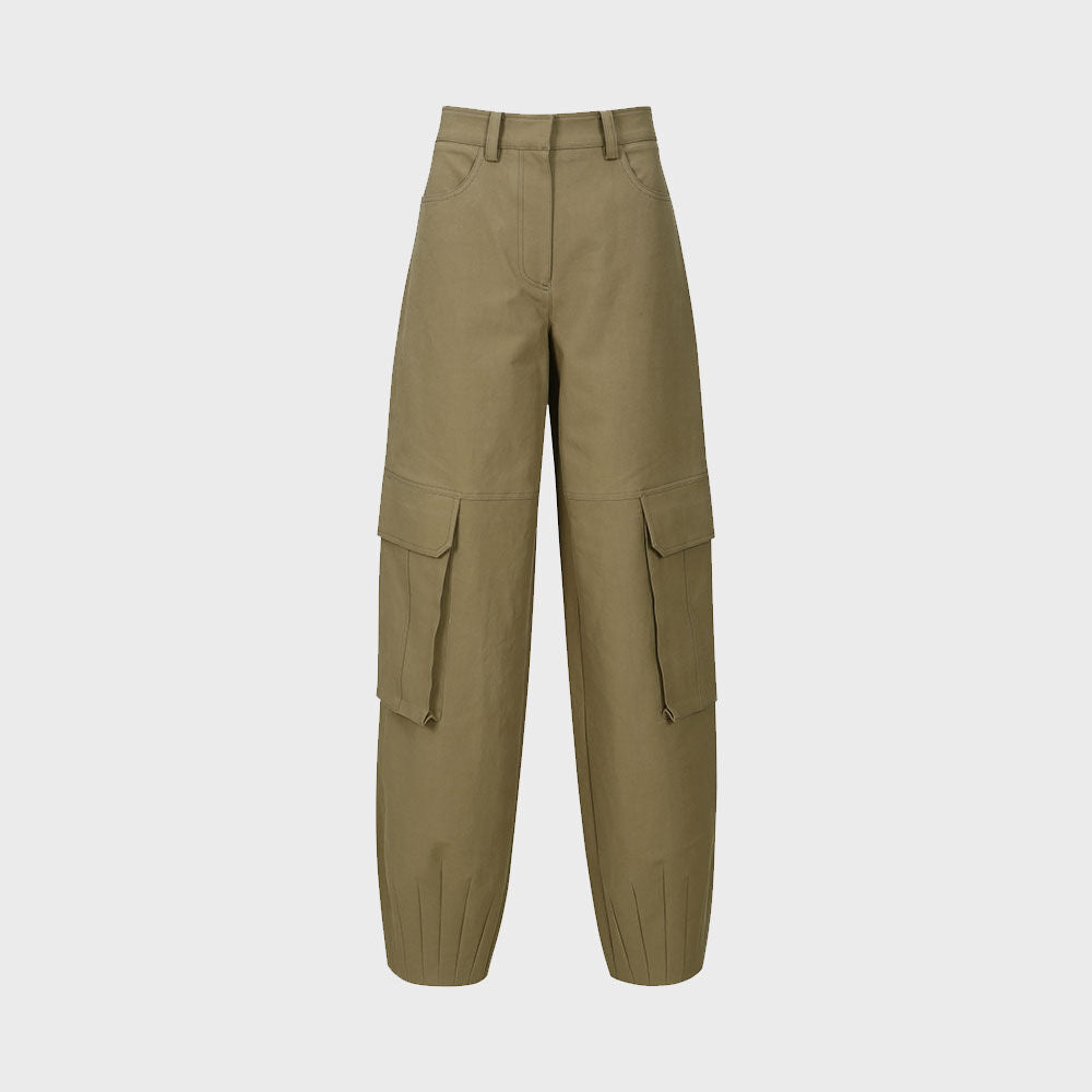 YCH CARGO TROUSERS KHAKI (W23PT403KK)