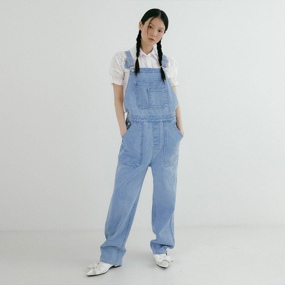 REORG REORG TIR DENIM OVERALL Blue