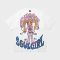 NICEGHOSTCLUB [X SOULPUSSSY CAT]GHOSTSOULGIRL GYARU BIG BIG TEE_WHITE(NG2FMUT510A)