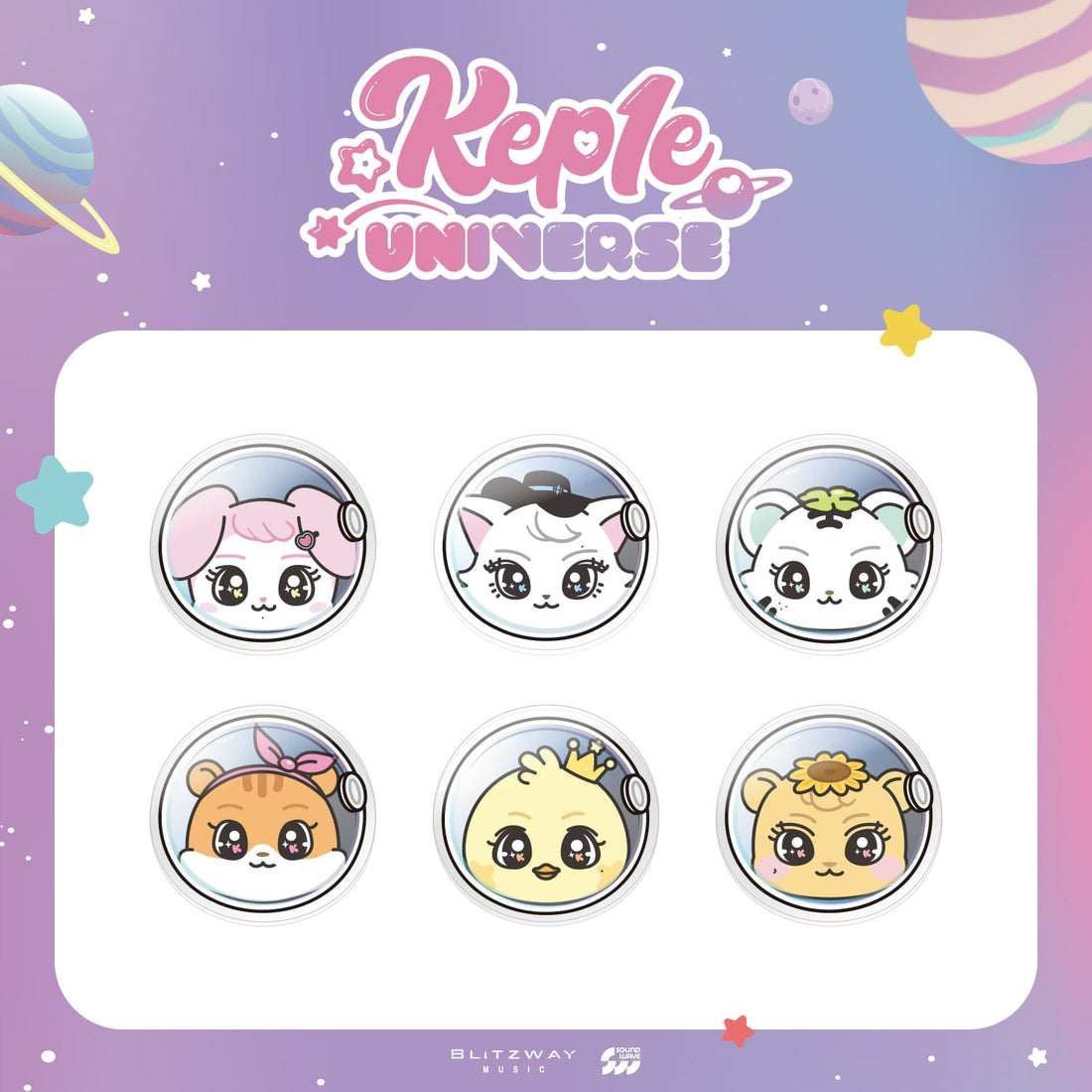 Kep1er - CHARACTER [Kep1e] POP-UP MD 10. Acrylic Coaster (ACRYLIC COASTER)