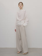 MOMET Serre Objet Blouse Ivory