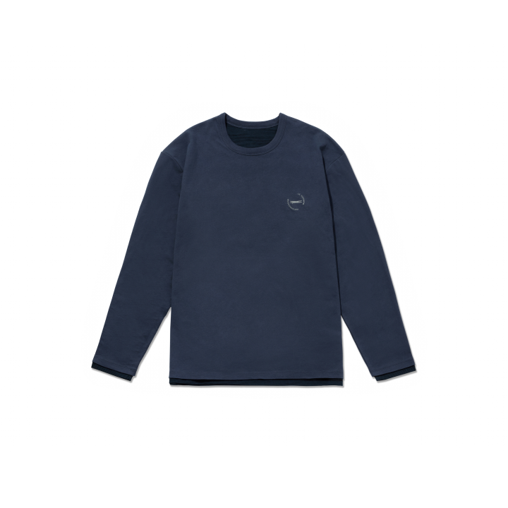 [LE SSERAFIM x HATCHINGROOM] Two-Face L / S T-Shirt