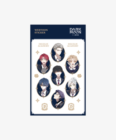 WEBTOON STICKER (BLUE)
