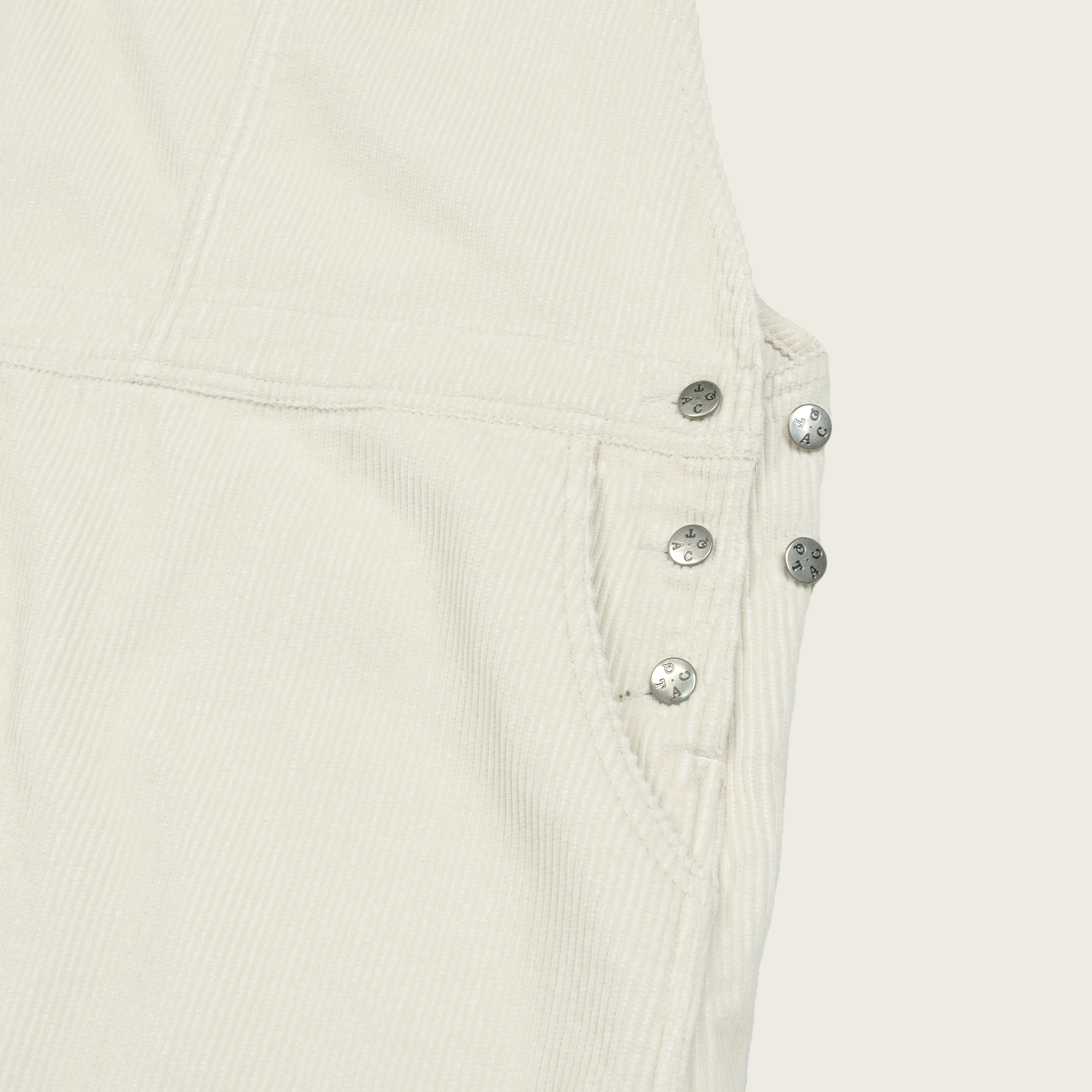 CHIQUITA CHIQUITA Overall Skirt Cream