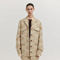 EENK EENK XIRINA 4-Pocket Shirt - Beige Multi