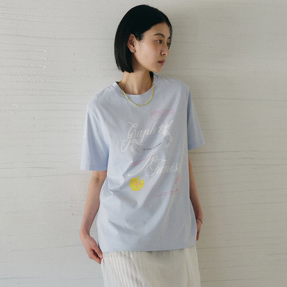 ON&ON Lettering artwork t-shirt NEW6ME602_2color