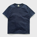 FP142 Rugged barrel washing short sleeve t-shirt navy KJST1528