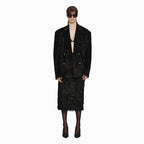 YCH COURDUROY OVERSIZE JACKET BLACK (W24JK2013BK)
