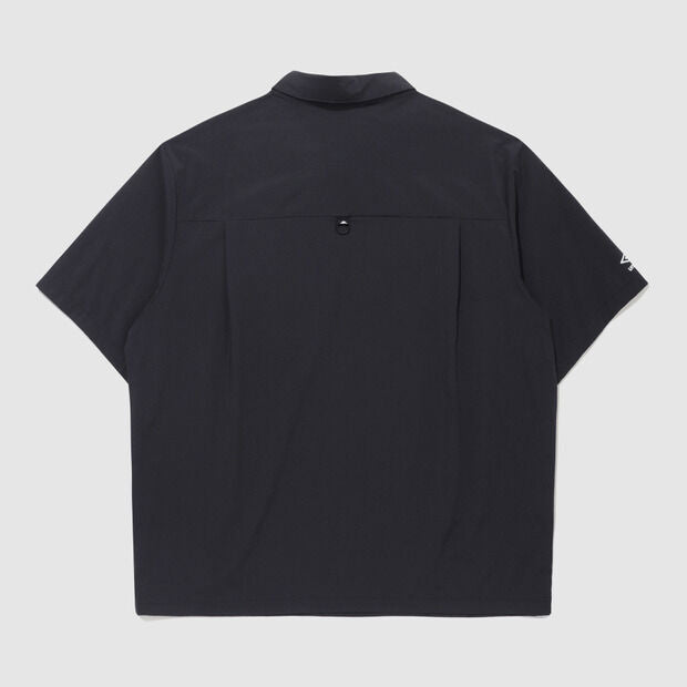 UMBRO Chillout Cooling Short Sleeve Collar T-Shirt Black (UQ223CWT61)