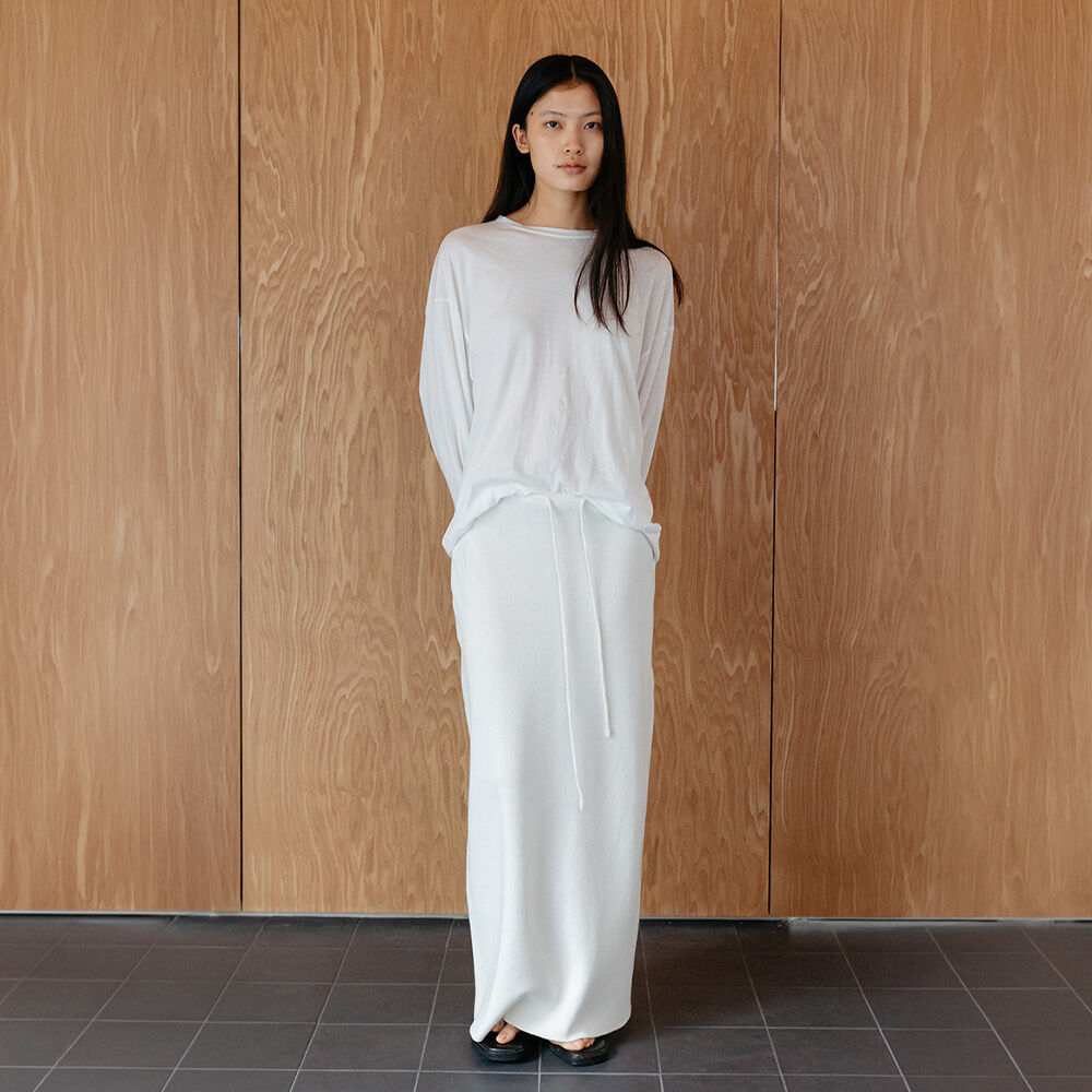 RRACE Light Cotton Sweatshirt_White