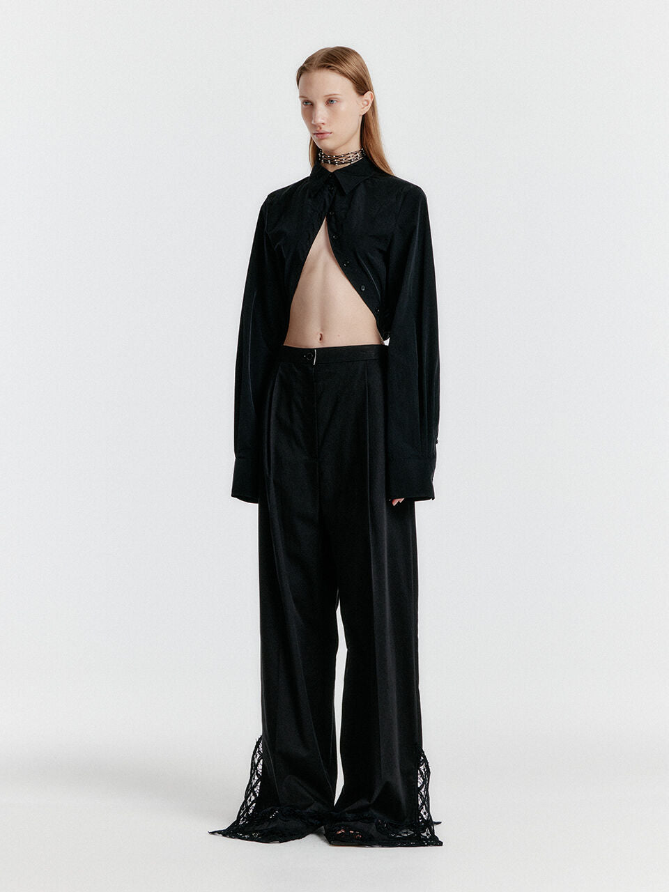 EENK YUMI Bolero Shirt - Black
