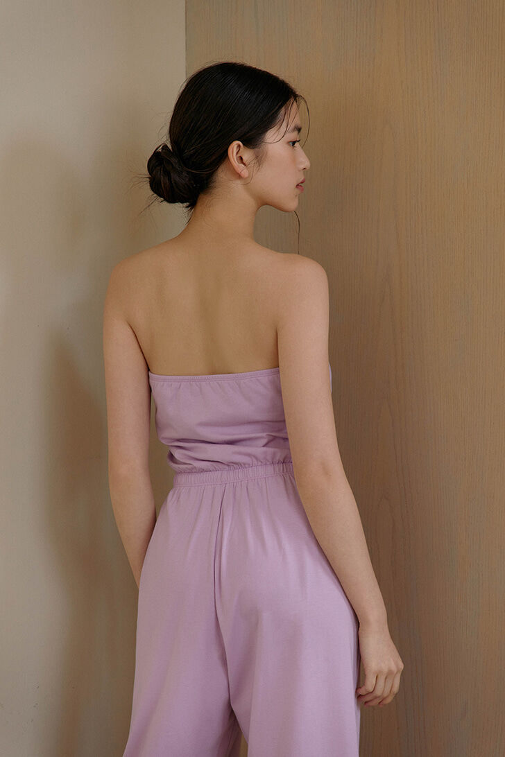 DHYANI DHYANI Jumpsuit Violet bouquet
