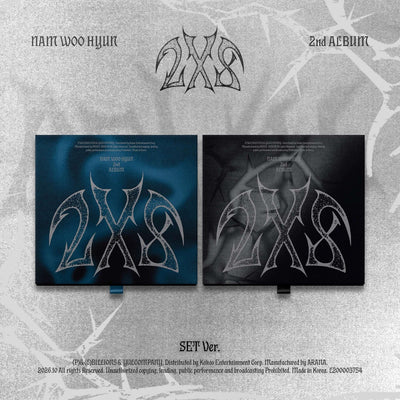 NAM WOO HYUN - 2nd Full Album [2X8] (MIDNIGHT Ver. / DEVIL Ver.) (2 Types Set)