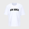 YCH AN IDEA PRINTING T-SHIRT WHITE (W24TS11131WH)