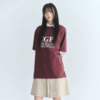 CGP Square Logo Short Sleeve T-Shirt - Burgundy
