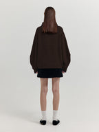 EENK EENK XTO Zipped Knit Cardigan - Brown