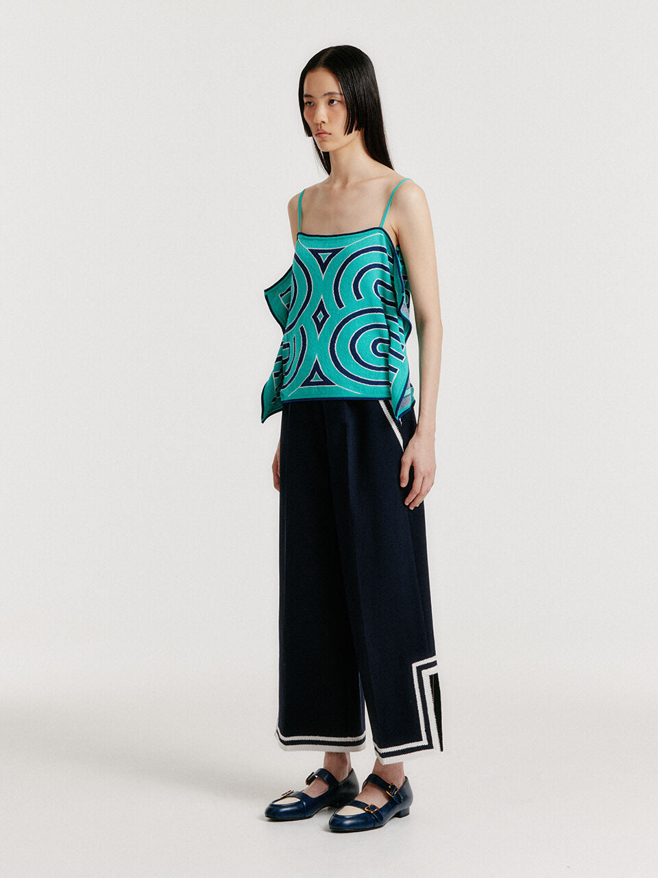 EENK EENK Pants Contrast Wide