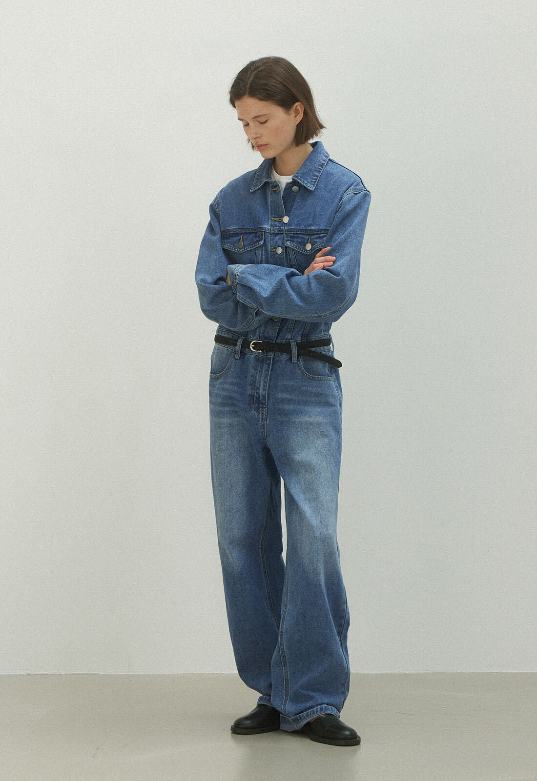 ATELIER NAIN ATELIER NAIN Denim Overall Jumpsuit