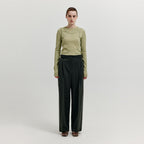 EENK XEBLE Two-Tuck Pants - Khaki