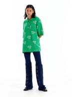EENK EENK Oversized Polo Shirt - Green