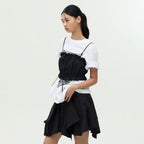 E.B.M (Edition by Michaa) Layered bustier top EMP8ATP130