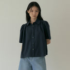 LINGSEOUL tencel shirring blouse (3color)