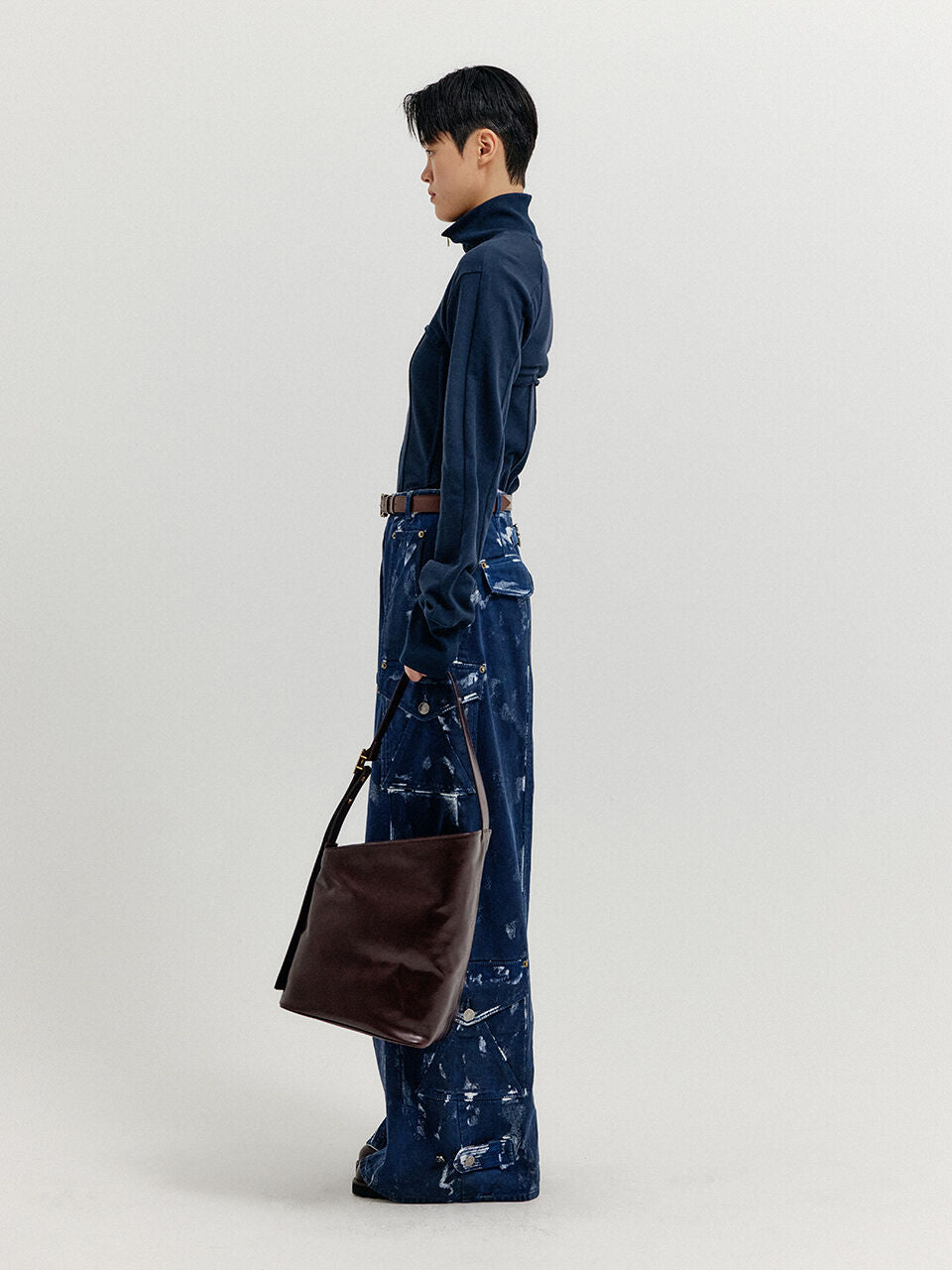 EENK EENK Jacket Zip-up Top - Navy