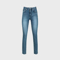 YCH HIGH-WAIST SKINNY JEANS BLUE (F23DB703BL)