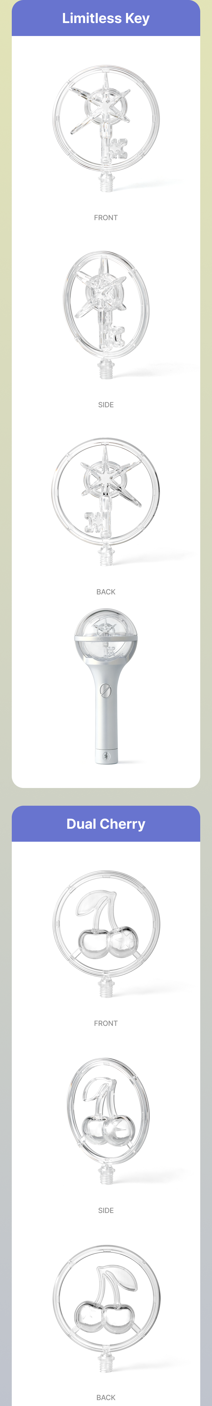 Official Light Stick Dream Charm detail 3