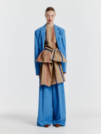 EENK YAVA Adjustable-waist Single Jacket - Blue