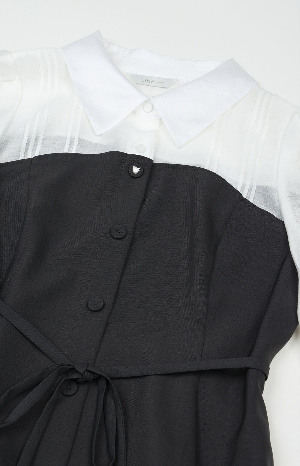 LINE ADDITION [Line Accession] Bustier Blouse NMWBLQF440