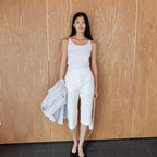 RRACE [2nd reorder] 90s U-Neck Sleeveless_White
