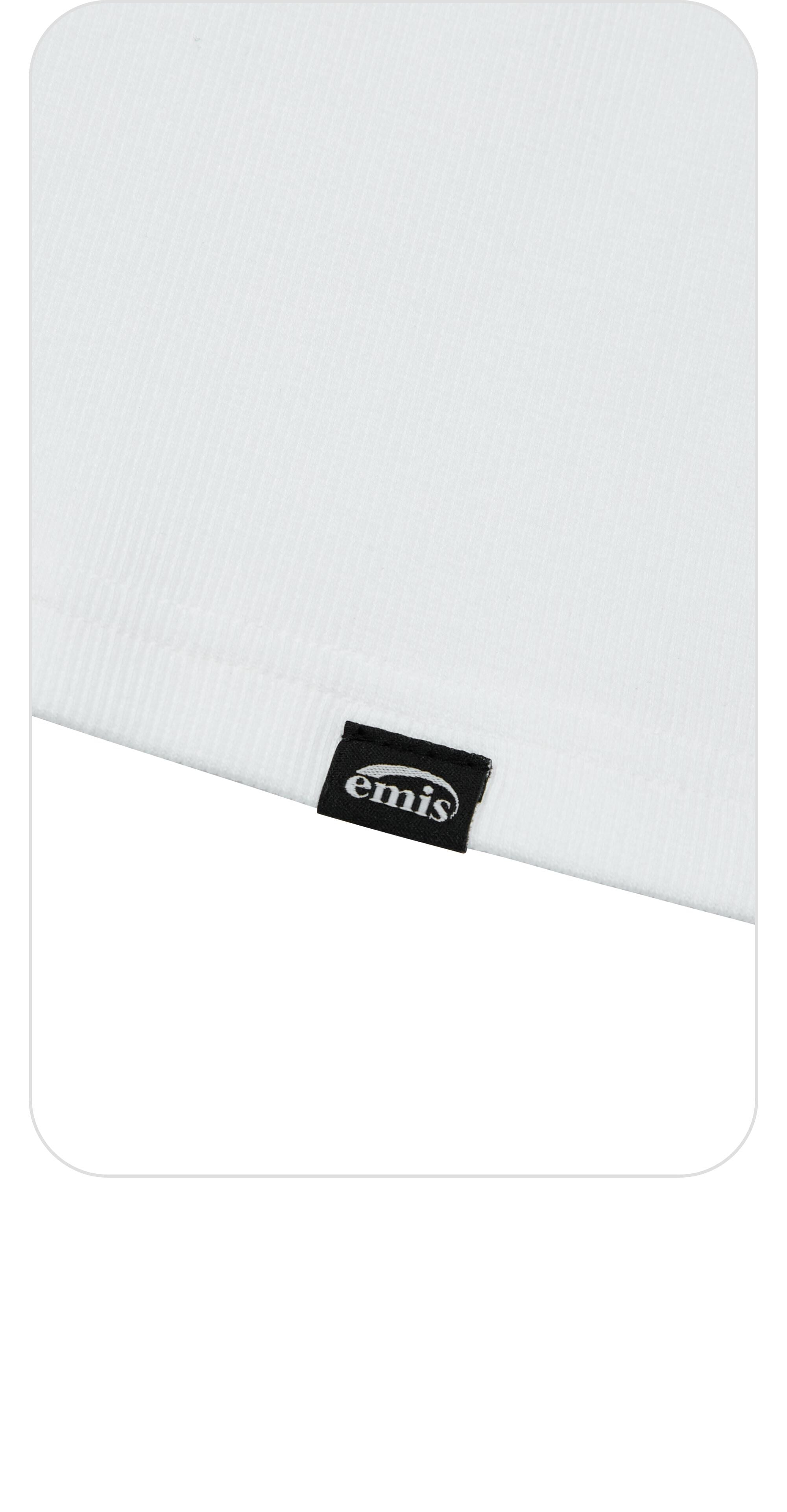 EMIS TWO PACK SLEEVELESS-WHITE/GRAY