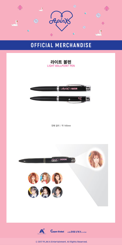 Apink - Light Ballpoint Pen / 2017 POP-UP & EXHIBITION