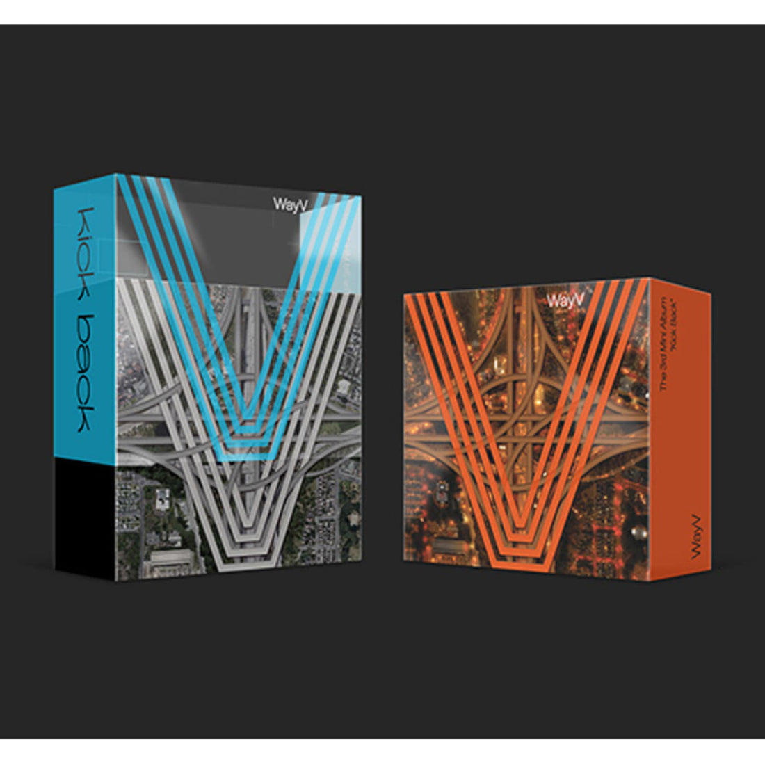 WayV - 3rd Mini Album [Kick Back] - Kit Ver. (Cover 2 Types)
