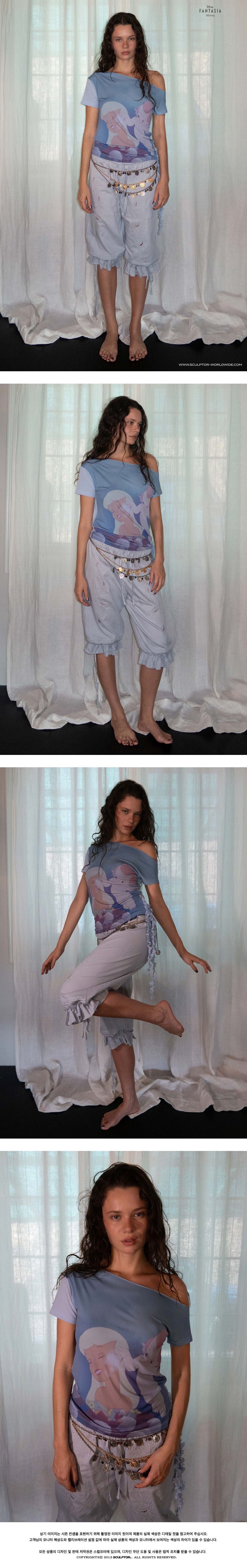 SCULPTOR [Sculptor X Fantasia] Once Upon A Tee Baby Blue