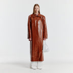 EENK YELLISA Single-breasted Coat - Brown
