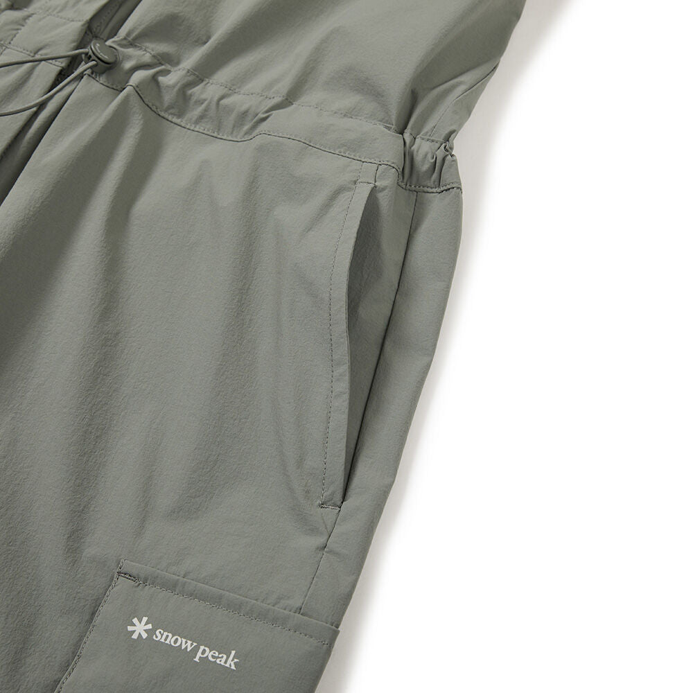 SNOWPEAK APPAREL SNOWPEAK APPAREL Women's Shorts Jumpsuit Light Khaki