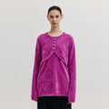 EENK EENK XOLO Bolero Layered Knit Top - Pink