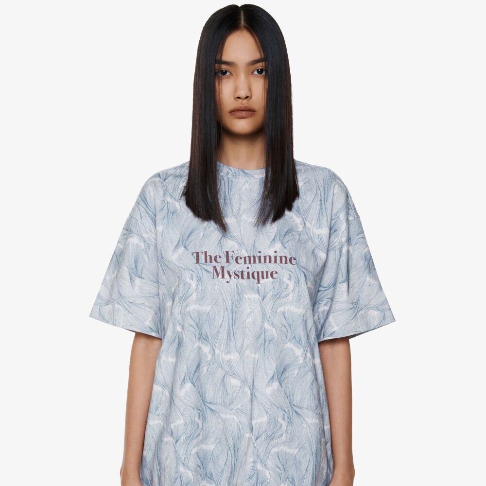 YCH GRAPHIC-PRINTED TSHIRT BEIGE (F24TO9221BE)