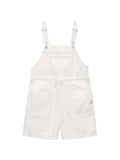 NORDISK NORDISK Denim Overall Shorts - W_Off White