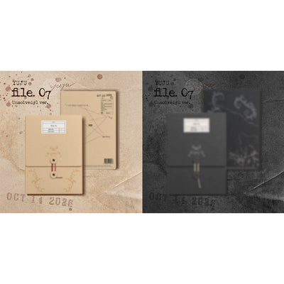 YUJU - 4th Mini Album [file. 07] (Unsolved #01 Ver. / Unsolved #02 Ver.) (2 Types Set)