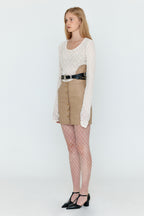 EENK EENK WOLA Long Sleeve Jersey T-shirt - Ivory