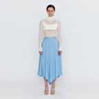 EENK EENK WOLIKA Skirt - Skyblue Stripe