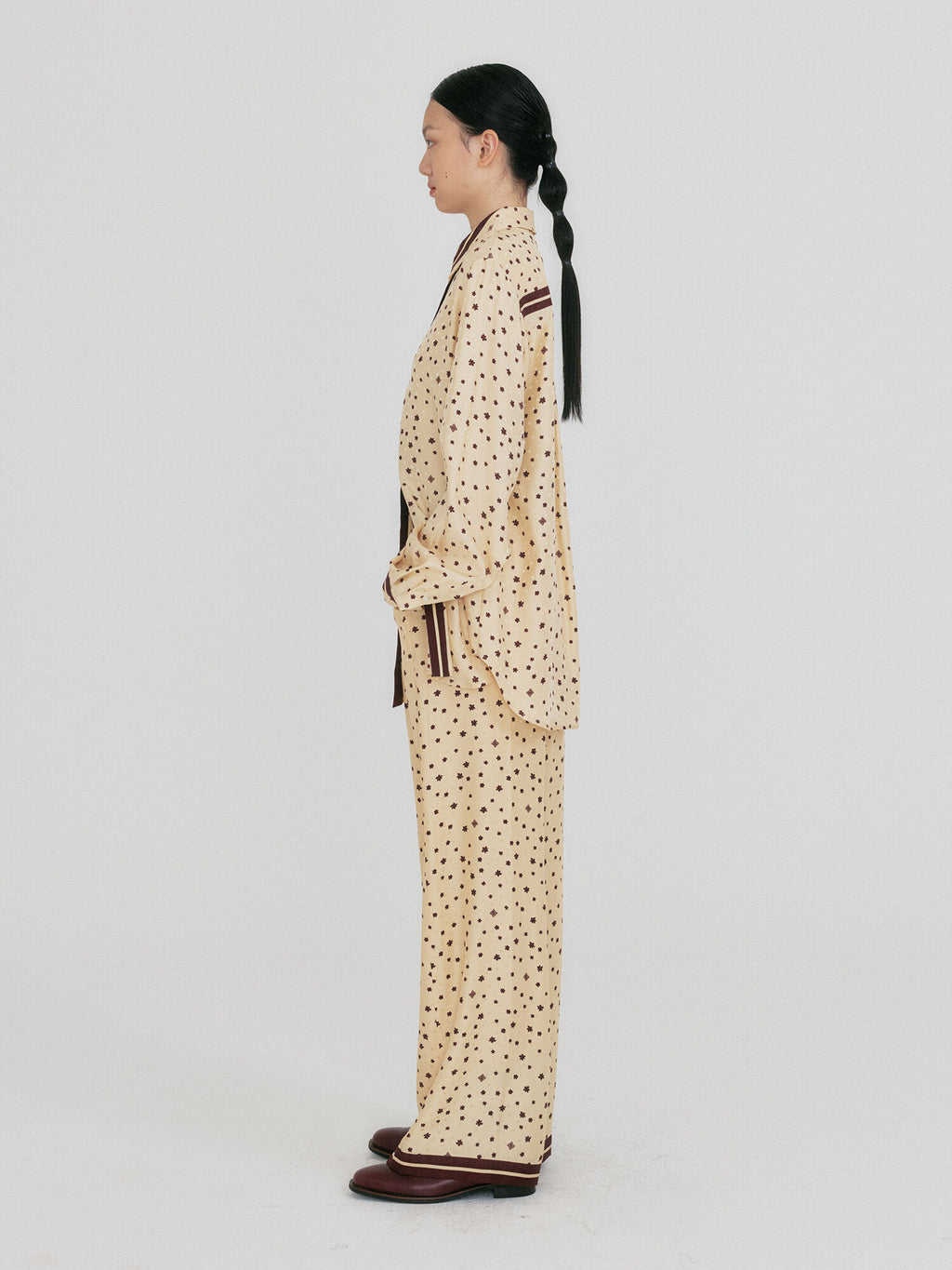 EENK ZIAN Contrast Shirts - Beige
