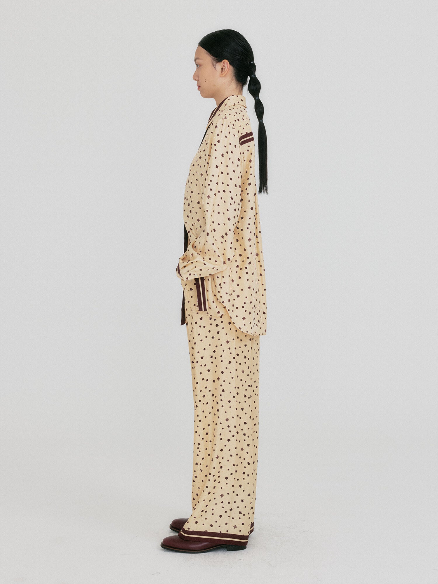 EENK ZIAN Contrast Shirts - Beige