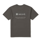 SNOWPEAK APPAREL Aerocool Woven Patch Short Sleeve T-Shirt Dark Khaki (S26MUFTS24)