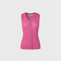 EENK Round Neck Knit Vest - Pink